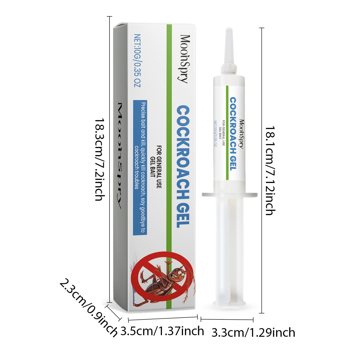 Cockroach Bait Gel Cockroach Bait Gel for Cockroach Control, Indoor Special Bait Agent for Living Room