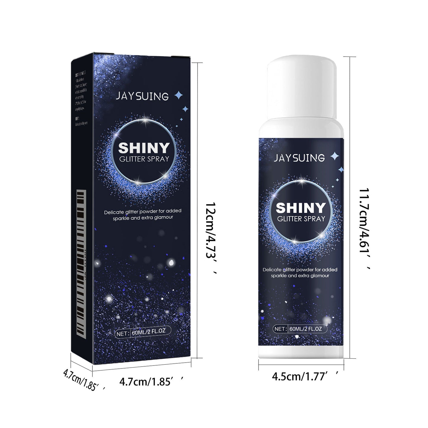 Brightening Glitter Spray Clavicle Hair Halloween Party Nightclub Costume High Gloss Spray Powder